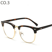 Yoovos Eyeglasses Frames Luxury Glasses Frame Men Brand Design Okulary Men Clear Lens Eyewear Optical Spectacle Metal Eyeglasses