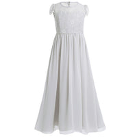 Original Chiffon Floral Lace Cap Sleeves Flower Girls Dress Princess Birthday Party Dress For Wedding Pageant Princess Dress Vestidos DIGITAL OFFICE ELECTRONIC