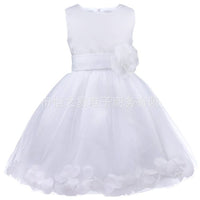Original Princess Tulle Flower Girl Dress Bows Sashes Children First Communion Dress Ball Gown Wedding Party Dress Runway Show Pageant DIGITAL OFFICE ELECTRONIC