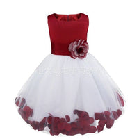 Original Princess Tulle Flower Girl Dress Bows Sashes Children First Communion Dress Ball Gown Wedding Party Dress Runway Show Pageant DIGITAL OFFICE ELECTRONIC
