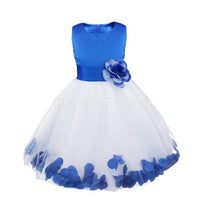 Original Princess Tulle Flower Girl Dress Bows Sashes Children First Communion Dress Ball Gown Wedding Party Dress Runway Show Pageant DIGITAL OFFICE ELECTRONIC