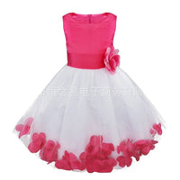 Original Princess Tulle Flower Girl Dress Bows Sashes Children First Communion Dress Ball Gown Wedding Party Dress Runway Show Pageant DIGITAL OFFICE ELECTRONIC
