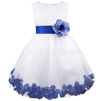 Original Princess Tulle Flower Girl Dress Bows Sashes Children First Communion Dress Ball Gown Wedding Party Dress Runway Show Pageant DIGITAL OFFICE ELECTRONIC