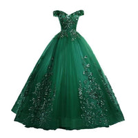QUINCEANERA - Original Dresses 2024 New Elegant Boat Neck Luxury Lace Embroidery Vestidos De 15 Anos Party Prom Vintage Quinceanera Gown F DIGITAL OFFICE ELECTRONIC