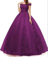 QUINCEANERA - Original Dresses 2024 New Elegant Boat Neck Luxury Lace Embroidery Vestidos De 15 Anos Party Prom Vintage Quinceanera Gown F DIGITAL OFFICE ELECTRONIC