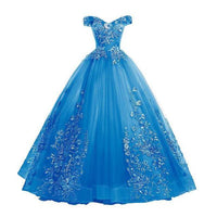 QUINCEANERA - Original Dresses 2024 New Elegant Boat Neck Luxury Lace Embroidery Vestidos De 15 Anos Party Prom Vintage Quinceanera Gown F DIGITAL OFFICE ELECTRONIC
