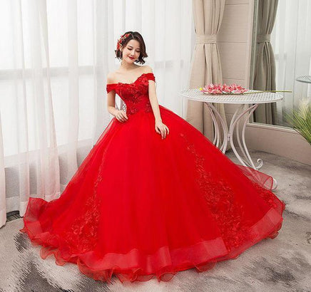 QUINCEANERA - Original Dresses 2024 New Elegant Boat Neck Luxury Lace Embroidery Vestidos De 15 Anos Party Prom Vintage Quinceanera Gown F DIGITAL OFFICE ELECTRONIC
